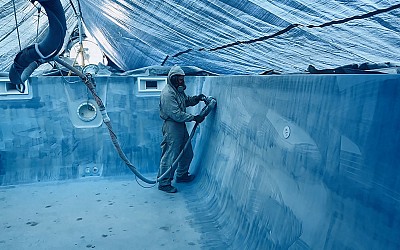 POSE ET VENTE DE REVETEMENTS POLYESTER, GELCOATS & TOPCOATS