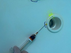 Détection de fuite des surfaces immergées