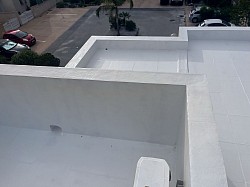 Projection gelcoat et topcoat.