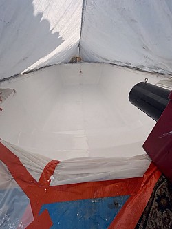 Rénovation piscine coque (blanc)