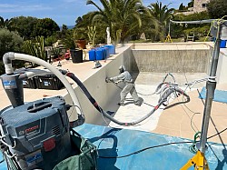 Dépose de l’ancien gelcoat