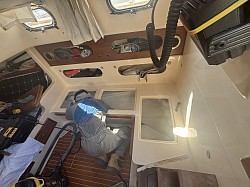 Restyling yacht intérieur